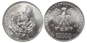 Polska 10 000 zł Jan Paweł II